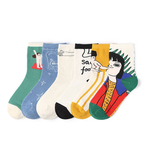 Happy Art Socks