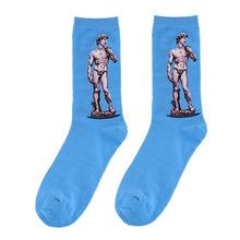 Load image into Gallery viewer, Happy Famous Painting Socks