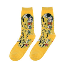 Load image into Gallery viewer, Happy Famous Painting Socks