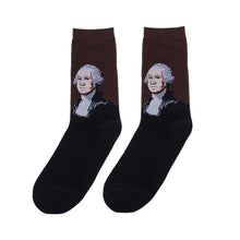 Load image into Gallery viewer, Happy Famous Painting Socks
