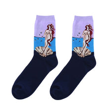 Load image into Gallery viewer, Happy Famous Painting Socks