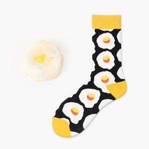 Happy Fruit Food Socks