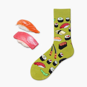 Happy Fruit Food Socks