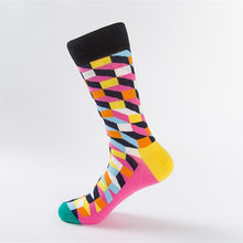Load image into Gallery viewer, Multicolor  combed happy socks