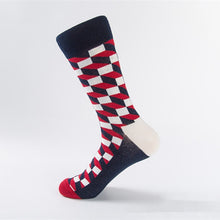 Load image into Gallery viewer, Multicolor  combed happy socks