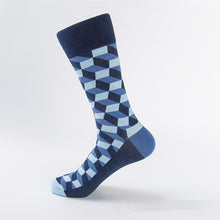 Load image into Gallery viewer, Multicolor  combed happy socks